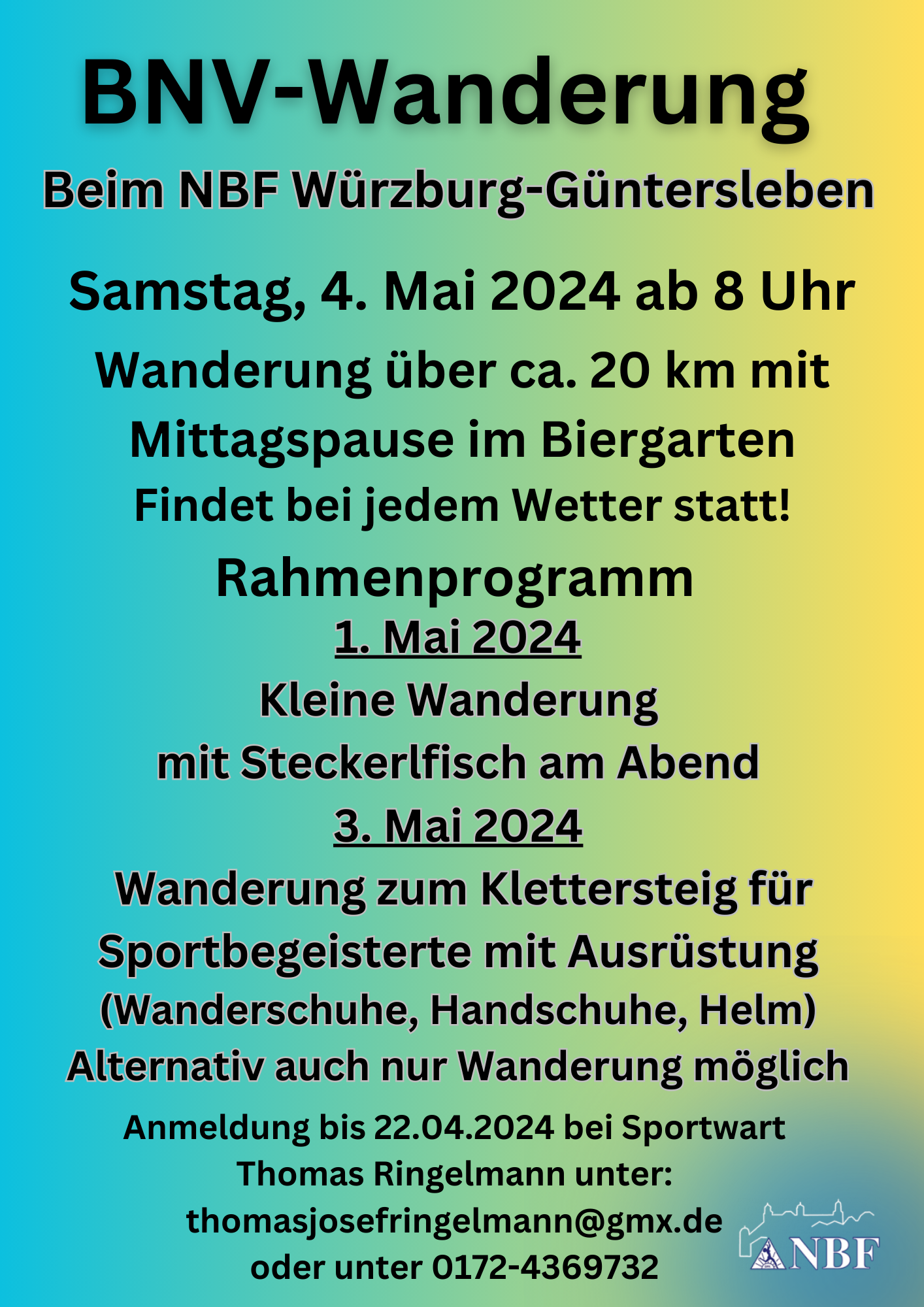 BNV-Wanderung NBF Würzburg